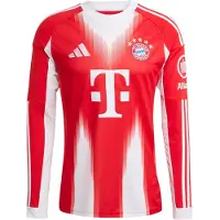 Adidas Fc Bayern 25/26 Home Long Sleeve T-shirt Rouge L Homme
