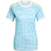 Adidas Maillot 'Juventus Turin 25/26' bleu clair / citron vert / blanc