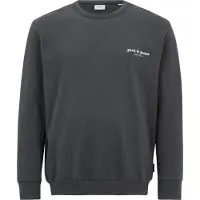 Jack & Jones Dover Print Plus Size Sweatshirt Noir 6XL Homme
