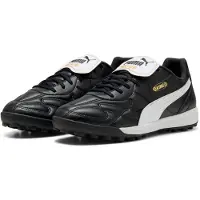 Puma Chaussures De Football King Top Tt Unisexe, Chaussures, Noir/Blanc/Doré, 45