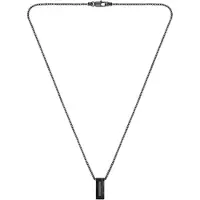 BOSS Chaîne en acier noire pour homme Candor 1580750