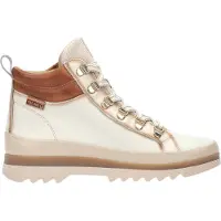 Pikolinos pour femme. W3W-8564C1 Bottines en cuir Off-white Vigo (38), Blanc, 1 à 3 cm, Fermeture éclair, Casuel