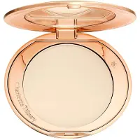Charlotte Tilbury Airbrush Flawless Finish Refillable poudre compacte illuminatrice rechargeable teinte 1 Fair 8 g