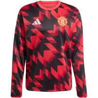 Adidas Sweat de sport 'Manchester United 25/26 Pre-Match' rouge / noir
