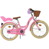 Volare Vélo enfant Blossom - Fille - 18 pouces - Rose - Deux freins à main