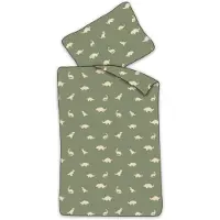 By Mats - Bed linen junior size 100x140 - Dino (140 x 100 cm, 45 x 40 cm)