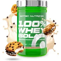 Scitec Nutrition 100% Whey Isolate protéine de lactosérum sans sucres saveur Cookie & Cream 700 g