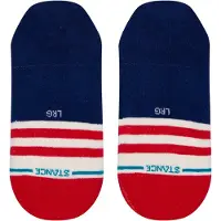 Stance Unisexe, Chaussettes, La quatrième rue, Rouge, Gris, (Une unité par pack, M)