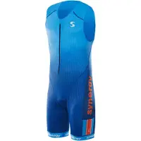 Synergy Elite Sleeveless Trisuit Bleu L Homme