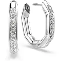Swarovski Boucles d'oreilles 'Dextera' argent / transparent