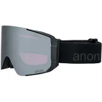 Anon Sync+lens+mfi Face Mask Low Bridge Ski Goggles Noir Perceive Sunny Onyx/CAT4