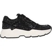 La strada Femmes Chaussures à lacets Sportive Noir Loisirs, Taille:42 EU
