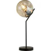 Searchlight Punch lampe de table noir verre champagne