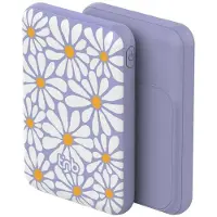TNB Batterie externe T'nB Exclusiv' Flower MagSafe 5000 mAh Mauve pour Smartphone