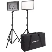 Nanlite Kit de 2 panneaux Lumipad 25 avec adaptateur secteur