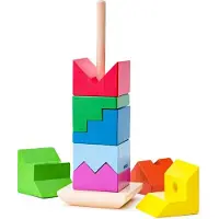 Woody Tour pliante colorée - puzzle