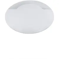 Nova Luce Bang - spot extérieur au sol - Ø 37 mm, 32 mm encastrable - 1W LED inclus - IP67 - blanc