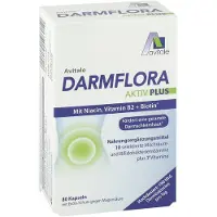 Avitale Flore intestinale active Plus 100 milliards de bactéries+7 vitamines, 80 PAC