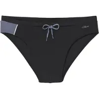 s.Oliver Shorts de bain gris / noir