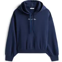 Tommy Hilfiger Ww0ww47459 Hoodie Bleu S Femme