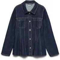 Vero Moda Veste mi-saison bleu foncé