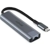 Lindy 43422 USB 3.2 Gen 2 Typ C Hub & Gigabit Ethernet