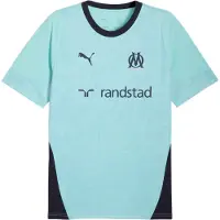 Puma Olympique Marseille 25/26 Training Short Sleeve T-shirt Bleu M Homme