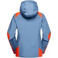 La Sportiva Veste Crossridge Evo Shell pour femme, modèle M53, couleur 644322 Moonlight/Cherry Tomato, taille L,