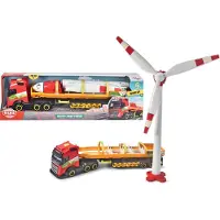 Dickie Toys Dickie Toys, Volvo FH16 transporteur de charges lourdes pour éoliennes modèle 1/14, rouge
