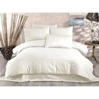 L'essentiel Maison , Lilyum- WTN8210, crème, couettes, 100% satin de coton