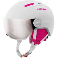 Head - Kid's Maja Visor S2 (Vlt 20%) - Casque De Ski Taille 47-51 Cm - Xxs, Gris/Blanc