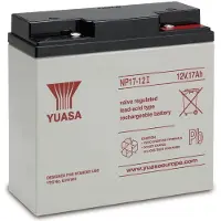 Yuasa Accumulateur au plomb NP17-12I, 12 V-/17 Ah