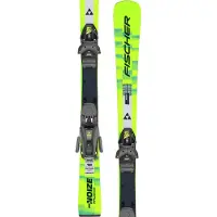 Fischer Rc4 Noize Junior Alpine Skis Jaune 140 Enfants