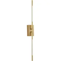 Nova Luce Applique LED Raccio , Variant : 9,2 W, 3000 K, 560 lm, 740 x 120 mm, or, 2 sources