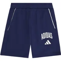 Adidas Seasonals Essentials Collegiate Typography Shorts Bleu 7-8 Years Enfants