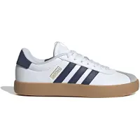 Adidas Baskets basses 'VL Court 3.0' bleu marine / gris clair / blanc cassé