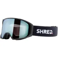 Shred Simplify+ Ski Goggles Noir Cbl 2.0 Ice Mirror/CAT2+Cbl 2.0 Nighttime/CAT1