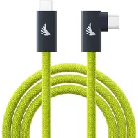 Angelbird USB-C 3.2 Solid Flex Tether Cable Right-Angle Lime (4.50 m, USB 3.2 Gen 1)