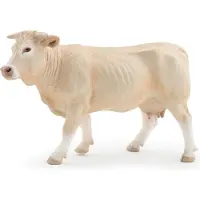 Papo - peint la main - Figurine - Blonde d'Aquitaine - 51185 - Ferme - Animaux - Collecsible - Pour les enfants - Convient aux gar ons et aux f