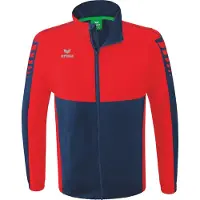 Erima Veste Six Wings Avec Manches Amovibles New Navy/rouge - XXXL