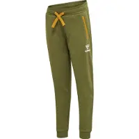 Hummel Pantalon de sport jaune / olive / blanc