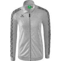 Erima Veste de survêtement Essential Team Gris clair chiné/gris ardoise - 40