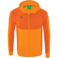 Erima Six Wings Veste d'entraînement avec capuche Nouveau Orange/orange