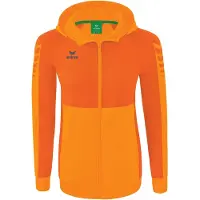 Erima Six Wings Veste d'entraînement avec capuche Nouveau Orange/orange - 40