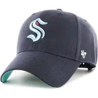 47 Nhl Seattle Kraken Ballpark Mvp Snapback Cap Bleu