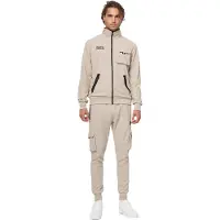 Lonsdale Camarillo Tracksuit Beige XL Homme