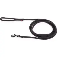 Martin sellier Laisse Nylon Rond Uni 2m Noir