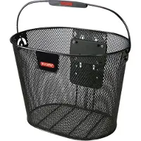 Klickfix Oval Plus Front Basket 18l Noir