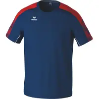 Erima T-Shirt fonctionnel bleu / lie de vin