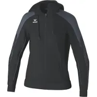 Erima Veste d'entraînement Evo Star avec capuche noir/gris ardoise